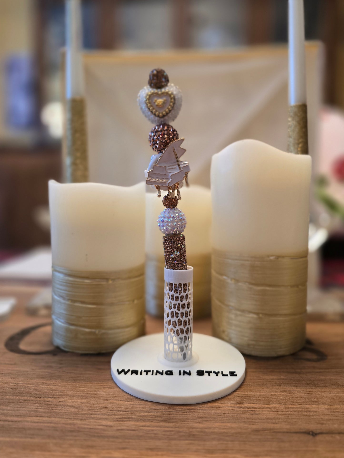 Collector's Grand Piano Luxe Beaded Pen – Music Lover’s Collector Edition