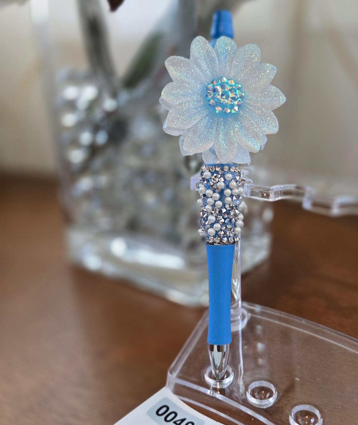 Sparkle Blue Daisy