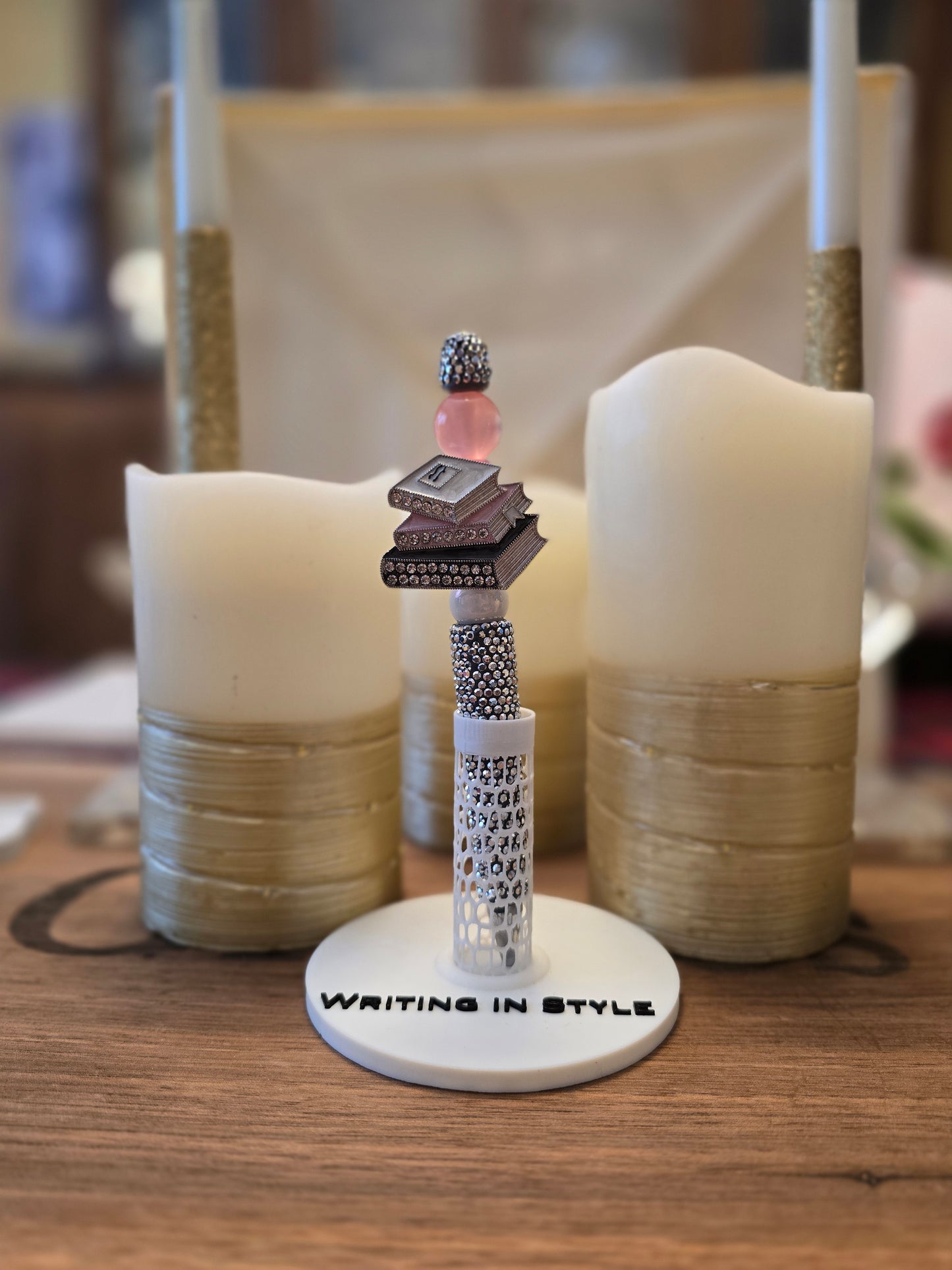 Collector's Literary Luxe Beaded Pen – For the Love of Books