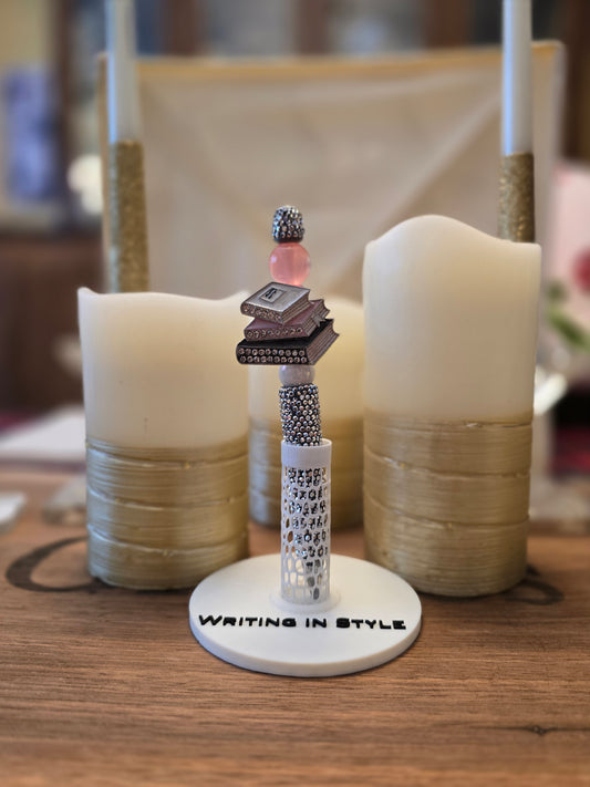 Collector's Literary Luxe Beaded Pen – For the Love of Books
