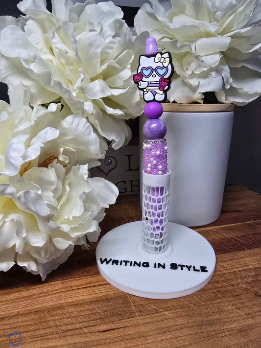 Kitty Lavender Treats Pen
