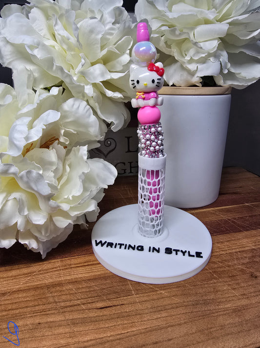 Pink Kitty Pearl Luxe Pen
